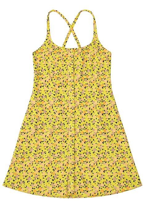 Abito bambina in fantasia verde ME FUI | MJ251513VERDE